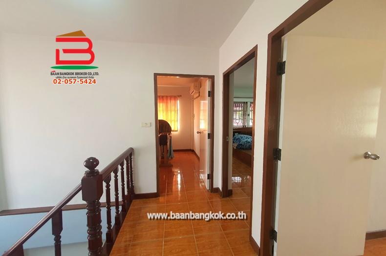 บ้านเดี่ยว หมู่บ้าน สายไหมริมชล 1 เนื้อที่ 56 ตรว. ถนนสายไหม เขตสายไหม กรุงเทพฯ 8