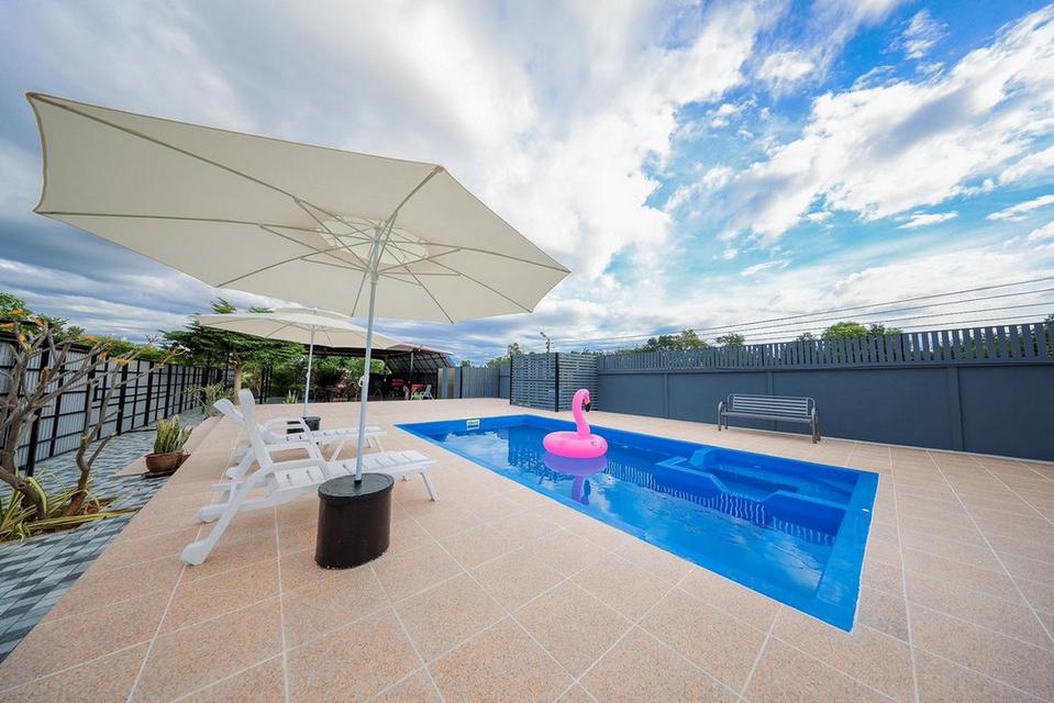 รีสอร์ทพร้อมกิจการ 6 ไร่ ติดเขื่อนสิรินธร กิจกรรมล่องแพ สระว่ายน้ำ ห้องจัดเลี้ยง จังหวัดอุบลราชธานี 6