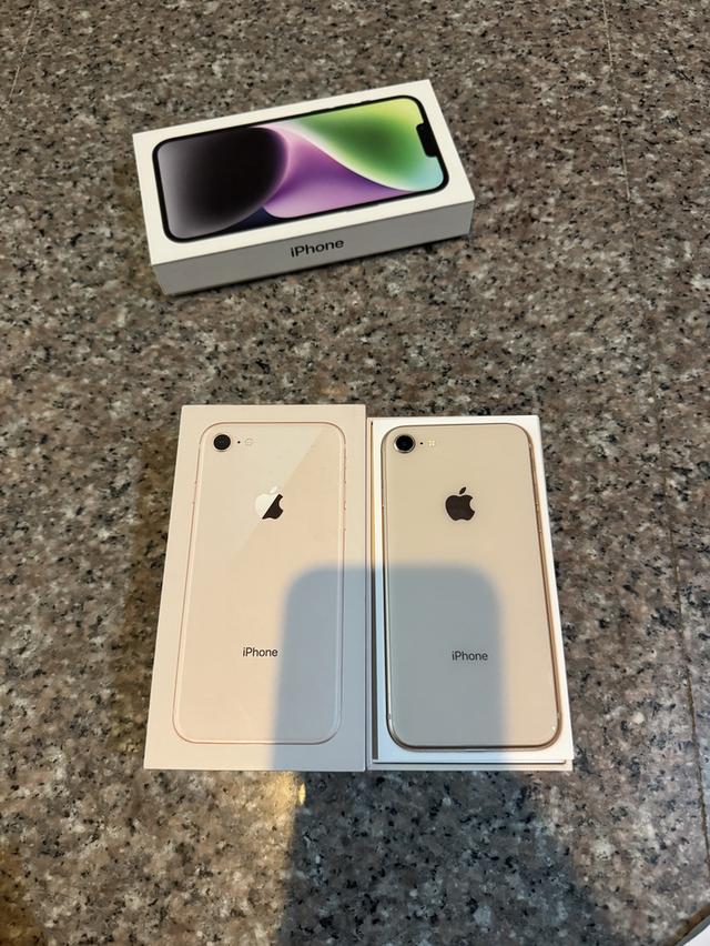 ขายไอโฟน8สีGold64กิ๊กสูนTrueมีกล่องใบเสร็จยังอยู่ครบๆไร้รอยตกใช้งานดีทุกๆฟังชั่นถูกมากๆๆ
