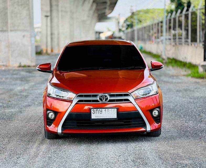 #TOYOTA #YARIS 1.2 G TOP ปี 2014 จด 2015✨ รถบ้านมือเดียวป้ายแดง ดูแลดีมาก สภาพเดิมทั้งคัน🔧 เข้าศูนย์ตามระยะ ดูแลตามคู่มือมาตลอด📚