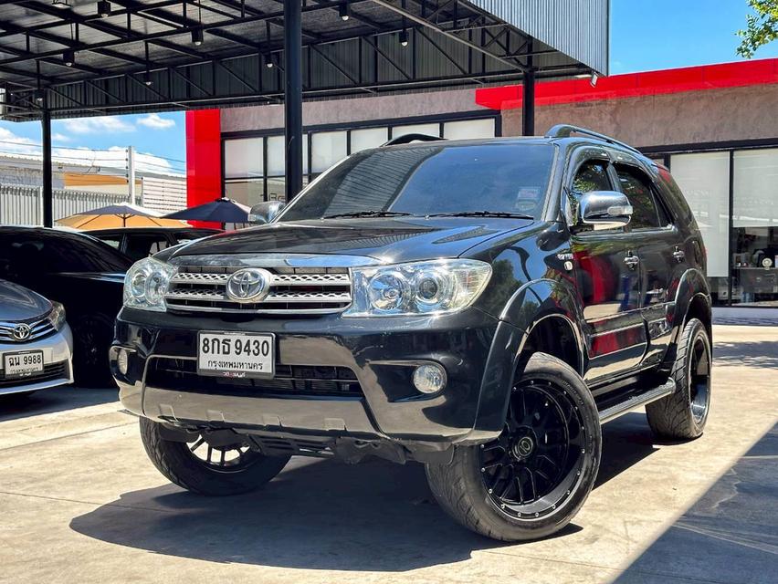 ขายรถ Toyota Fortuner 2.7V LPG ปี 2009 สีดำ เกียร์ออโต้
