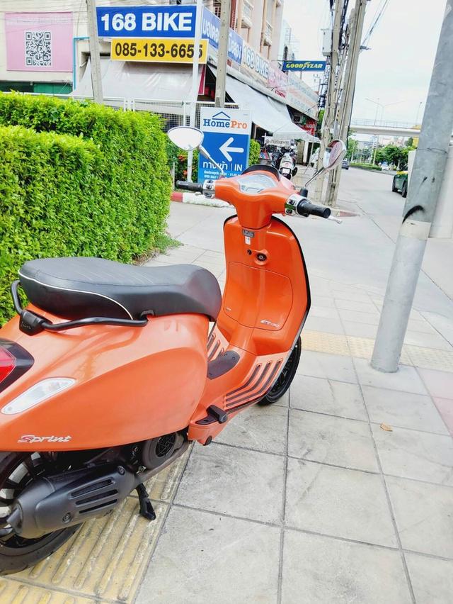 Vespa Sprint 150 i-get ABS ปี2024 สภาพเกรดA 7568 km เอกสารพร้อมโอน 6