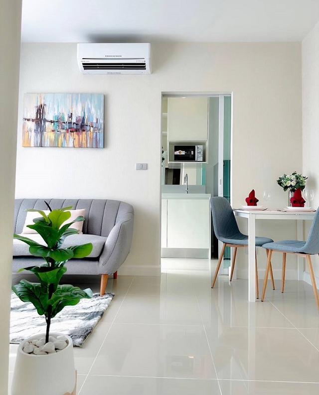 ปล่อยให้เช่าคอนโด ชั้น8 โครงการเดอะสกาย สุขุมวิท ใกล้รถไฟฟ้าBTSอุดมสุข ถนนสุขุมวิท บางนา กทม. 2