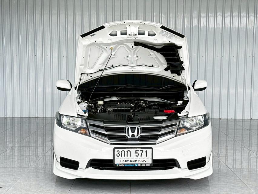 Honda City 1.5S CNG เบนซิน+แก๊สCNG เกียร์ออโต้ ปี2014