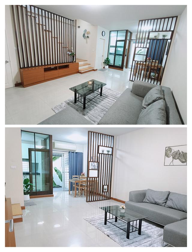 🏡 For rent townhouse 3-storey 📍TownPlus Rama 9 village 📍Soi Krungthep Kreetha7 📍Bangkapi Bangkok 💰33,000 baht/month 2