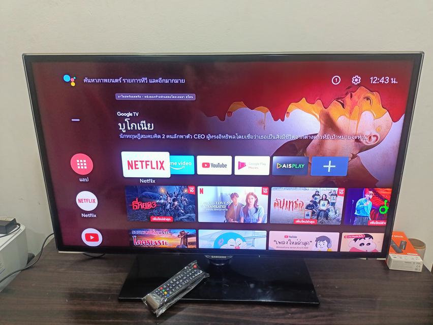 Ledทีวีsamsung40นิ้วพร้อมกล่องแอนดรอยด์