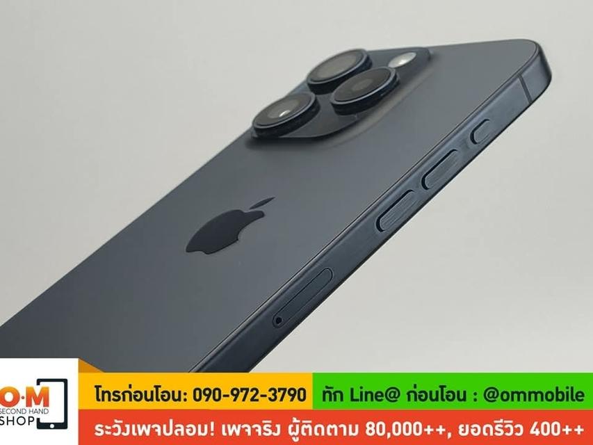 ขาย/แลก iPhone 15 Pro 512GB Blue Titanium ศูนย์ไทย สภาพสวยมาก ครบกล่อง เพียง 28,990 บาท 5