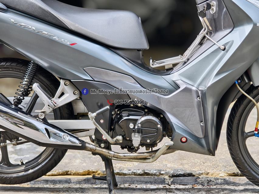 Wave 125i 2024 วิ่ง10000โล รุ่นTopสตาดมือล้อแมค รถบ้านแท้มือเดียว มีเล่มเขียวชุดโอนครบ No1337 รูปที่ 11