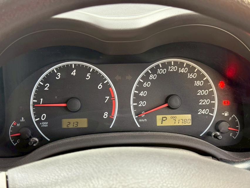 TOYOTA ALTIS 1.6 G ปี2009  รถสวยสภาพใหม่ ช่วงล่างแน่น ไมล์น้อย 71,000 กม. 12