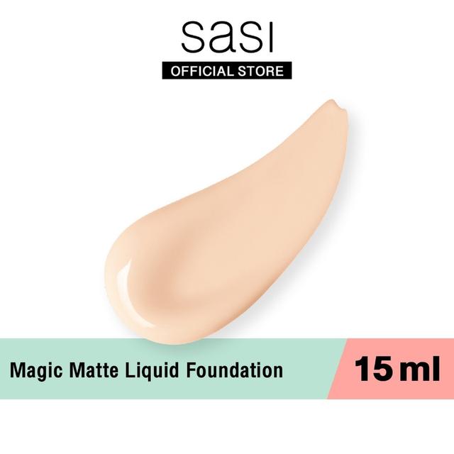 Sasi Magic Matte Liquid Foundation / รองพื้น ศศิ เมจิก แมท ลิควิด ฟาวน์เดชั่น ( ของแท้ ราคาถูก เลือกสีได้ ) 5