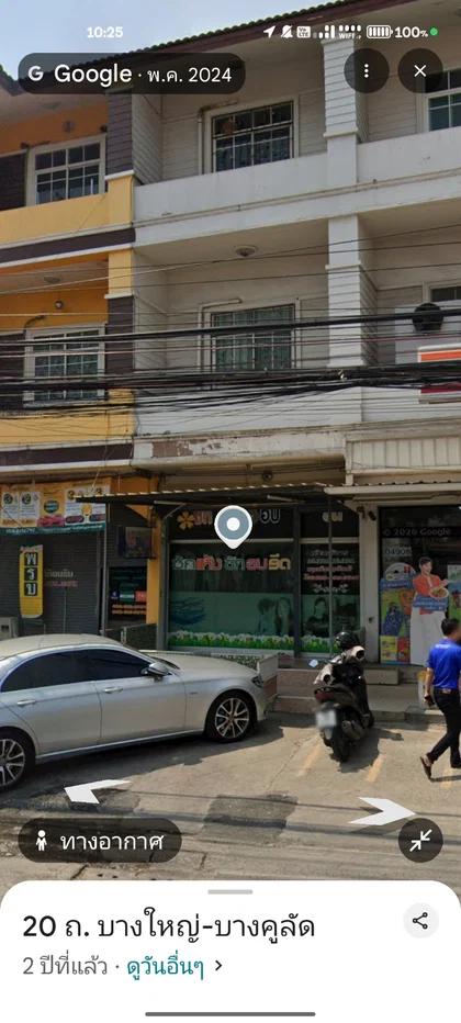 ให้เช่าอาคารพาณิชย์3ชั้น 130000 บาท ทำเลดีติดถนน ซอยกันตนา นนทบุรี ค้าขายได้ทำเลดีติดถนนใหญ่ ใกล้เซเว่น เเละชุมชนครบวงจร ให 3
