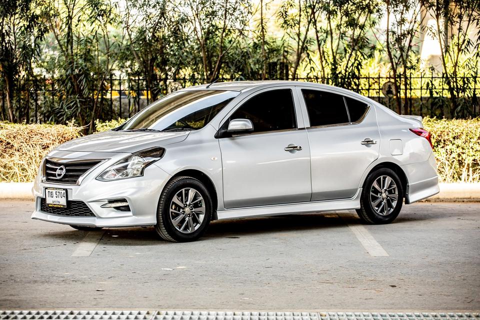 NISSAN ALMERA 1.2 E SPORTECH ปี 2018 สีบรอนซ์ มือเดียวป้ายแดง