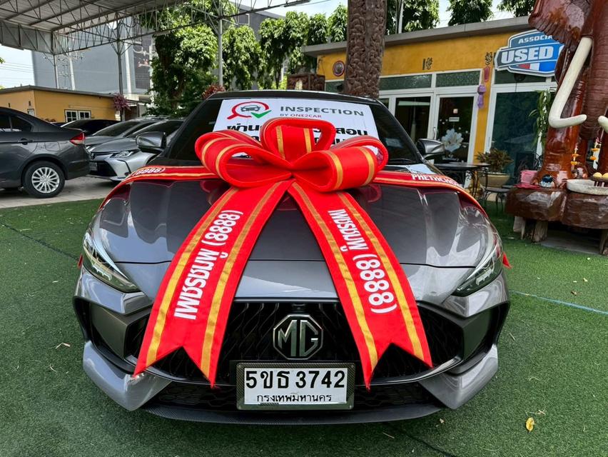 #MG 5 เครื่อง1.5 cc. รุ่นX เกียร์ AUTO ปี 2024 #รถไมล์แท้100%คะวิ่งน้อยมากๆๆคะ วิ่งมาแค่37,xxxกิโลคะ 