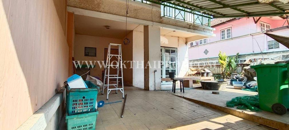 บ้านแฝด หมู่บ้านพฤกษา 3 ถนนวัดลาดปลาดุก บางบัวทอง 3