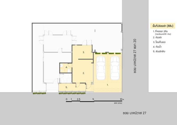 บ้านแบ่งให้เช่า ห้องหัวมุม (ปรับปรุงใหม่) เขตลาดพร้าว กรุงเทพ พื้นที่ใช้สอยขนาด 28 ตร.ม 9