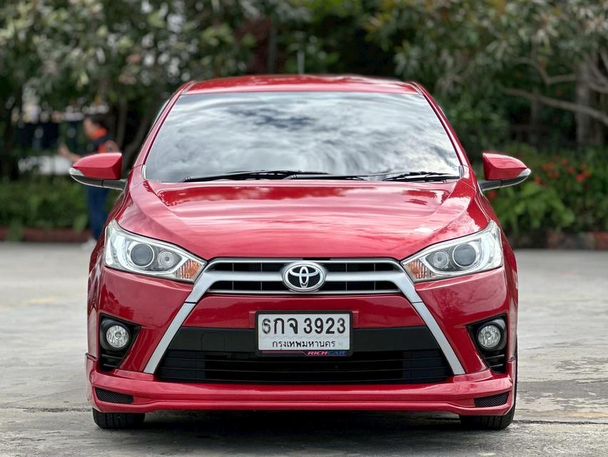 รหัสรถ PAT3923 TOYOTA YARIS 1.2G A/T ปี2017 สีแดง