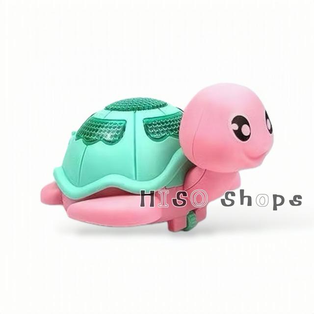 TURTLE PULL TOYS น้องเต่าไขลานมีไฟ แบบดึงเชือก ลูกเล่นได้ทั้งวันไม่มีเบื่อ คุ้มค่าเกินราคา ดีไซน์น่ารัก สีสันสดใส 6