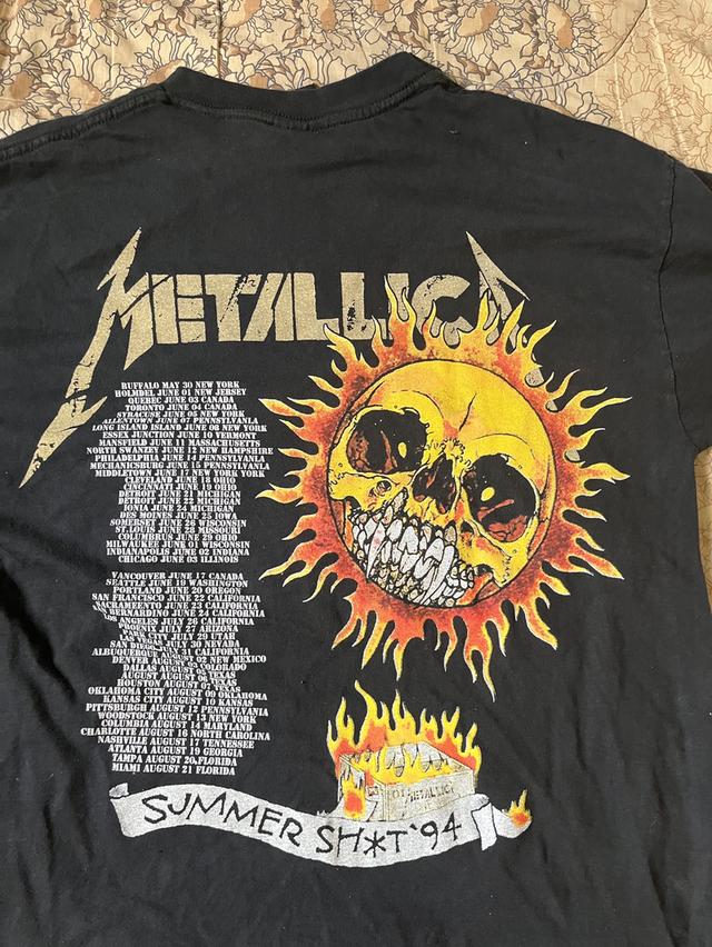 เสื้อยืดวงดนตรีคณะmettalica รูปที่ 3
