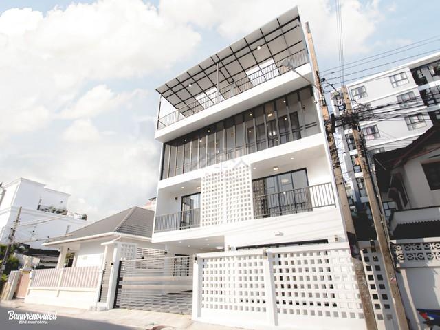 ขายโฮมออฟฟิศ 4 ชั้น 51 ตร.ว. ซอย 20 มิถุนา ใกล้ MRT สุทธิสาร ( รีโนเวทใหม่ ) 1