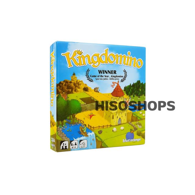 Kingdomino เกมคิงส์โดมิโน บอร์ดเกม เกมกระดานแสนสนุก ช่วยเสริมสร้างพัฒนาการและทักษะการเล่นเกม ช่วยฝึกสมาธิ เกมส์ยอดฮิต