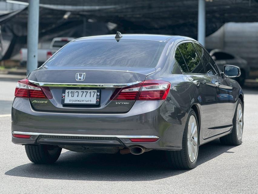 HONDA ACCORD MY2016 Sedan 4dr EL i-VTEC SA 5sp FWD 2.4i Y16 (MNC) สีเทา  7