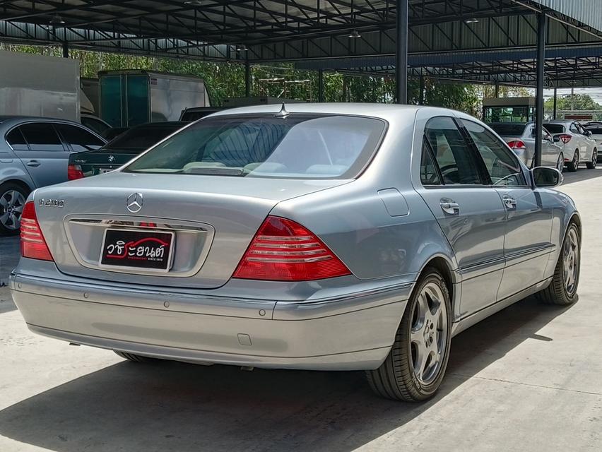 ขายรถ Benz S280 2.8 W220 ปี 2000 สีเทา เกียร์ออโต้ รูปที่ 5