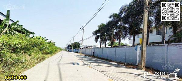 ที่ดินสีม่วง 2 ไร่เศษ ถมพร้อม ใกล้ถนนสาย 5 พร้อมไฟฟ้า–ประปาครบ เข้า–ออกสะดวก เหมาะสร้างโรงงาน โกดัง หรือเก็บไว้ลงทุน -KK1348S 4