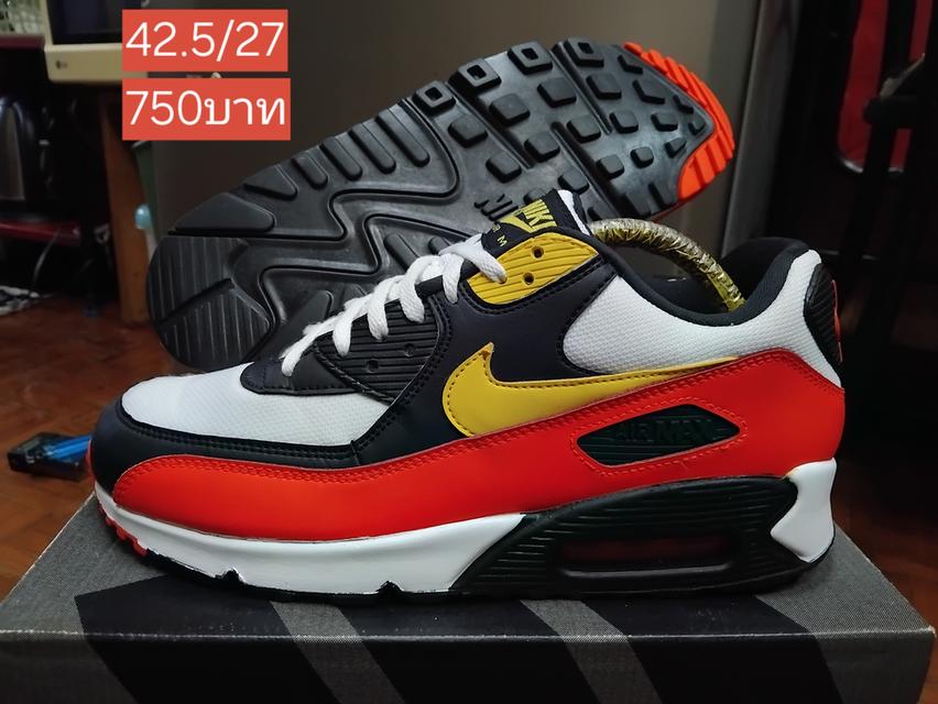NIKE AIR MAX 90 CRIMSONEUR 42.5/27สวยใหม่ทั้งลำไร้ตำหนิสภาพ90%บวก บวก750ค่าส่ง50 รูปย่อยที่ 1