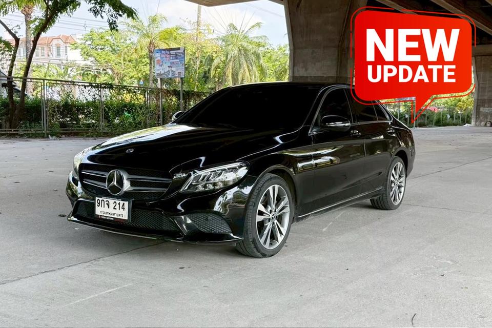 Mercedes-Benz C220d W205 AT ปี 2019 รถสวย สภาพดี ราคาถูก