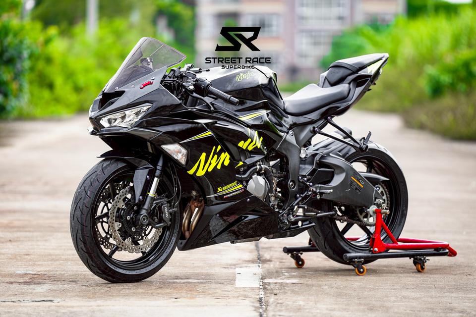 2019 Kawasaki zx-6r | ปี 2019 | สีดำเขียวลาย ninja สปอร์ตตัวแรงสายสนามสุดหล่อ! 14
