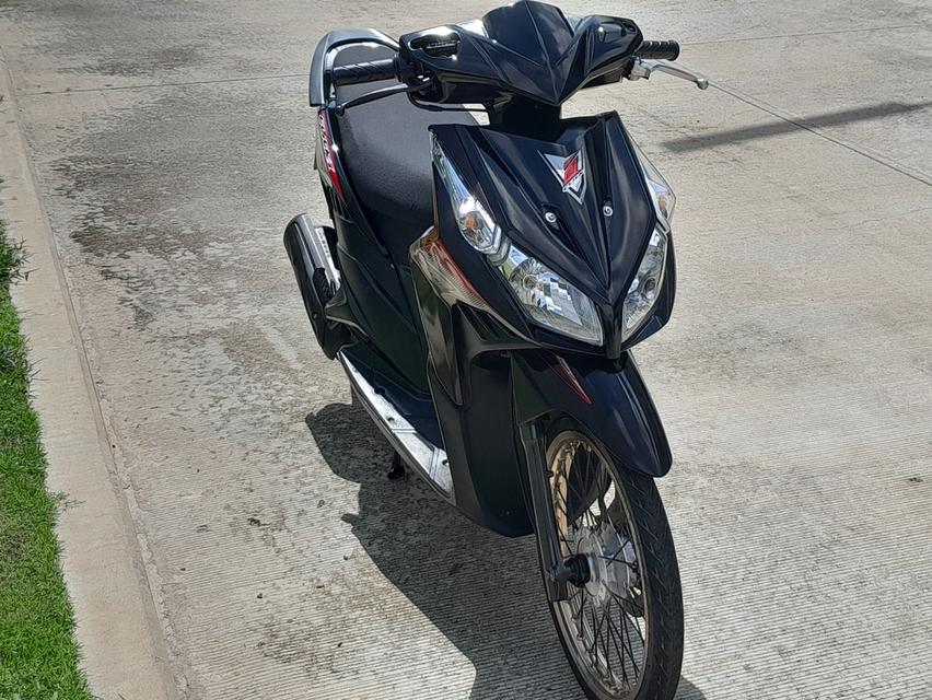 Honda Click 110i ปี2010 สีดำ-แดง