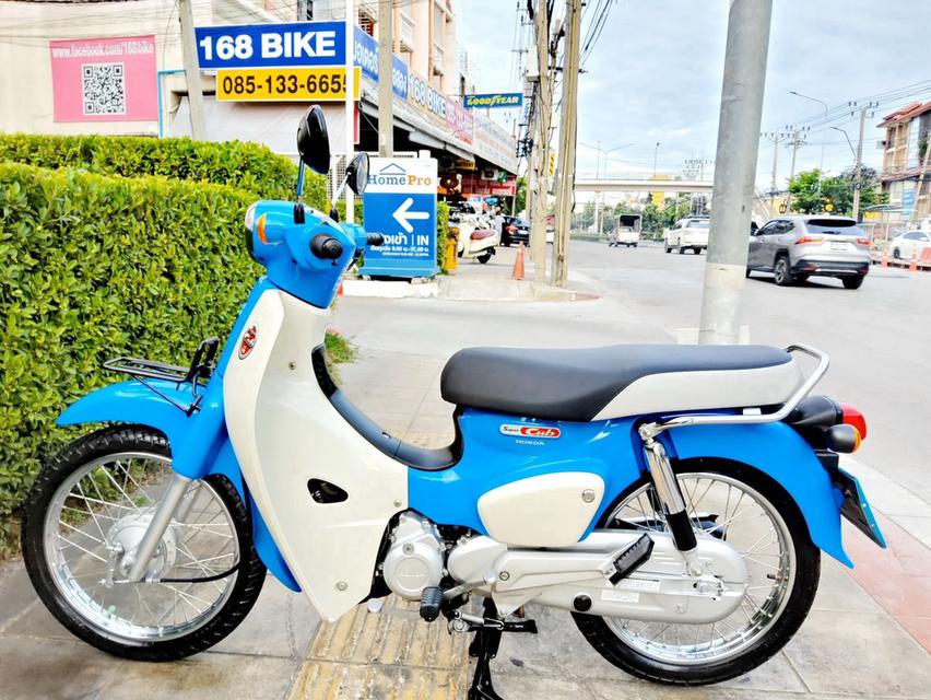 Honda Supercub สตาร์ทมือ ปี2024 สภาพเกรดA 2995 km เอกสารพร้อมโอน 3