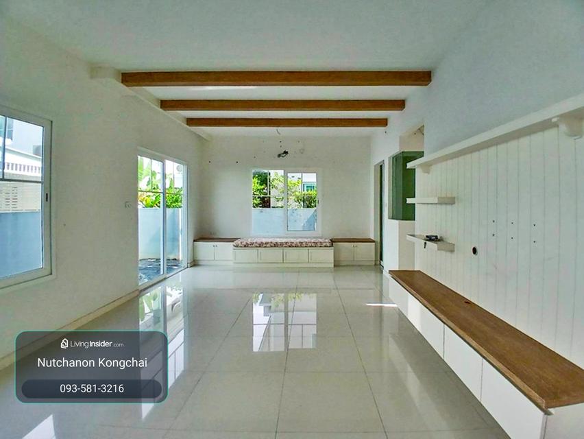 ขายบ้านเดี่ยวแปลงที่ดี่ที่สุด หน้าบ้านติดสวน และทะเลสาบ Villaggio ปิ่นเกล้า-ศาลายา เพียง 4.7 ลบ. 9