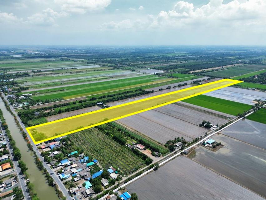 ขาย ที่ดิน คลอง 11 หนองเสือ รังสิต นครนายก 69 ไร่ 3 งาน 58 ตร.วา แปลงสี่เหลี่ยมสวย เหมาะทำโครงการจัดสรร