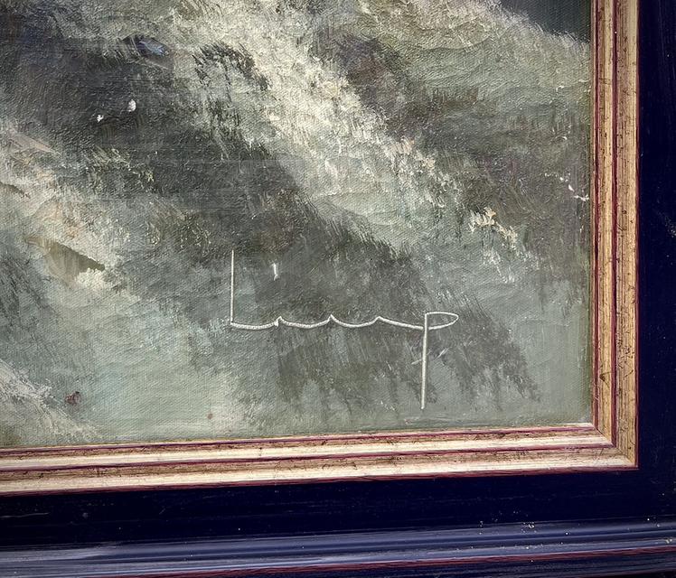 ภาพวาดสีน้ำมันกำแพงเมืองจีน ภาพวาดกำแพงเมืองจีนสีน้ำมัน ภาพวาดสีน้ำมันเก่า 6