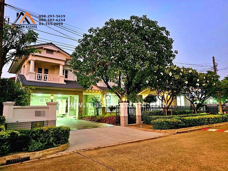 ม.มัณฑนา วัชรพล-รามอินทรา 1 บ้านเดี่ยวพร้อมเรือนรับรอง เนื้อที่ 106 ตร.ว. Renovate พร้อมอยู่ เงียบสงบ ร่มรื่น กว้างขวาง คุณภาพ Land+House ทำเลดีมาก 1