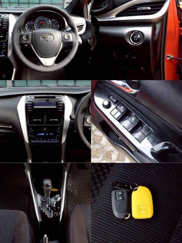 รหัสรถ KN64 TOYOTA YARIS รุ่นG 2017 14