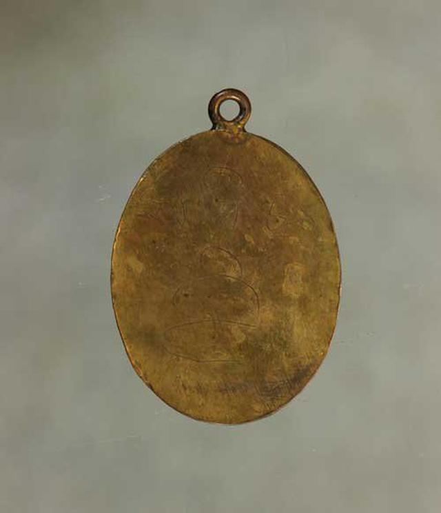 เหรียญ หลวงปู่ไข่ วัดเชิงเลน เนื้อทองแดงกะไหล่ทอง ค่ะ j1261 2
