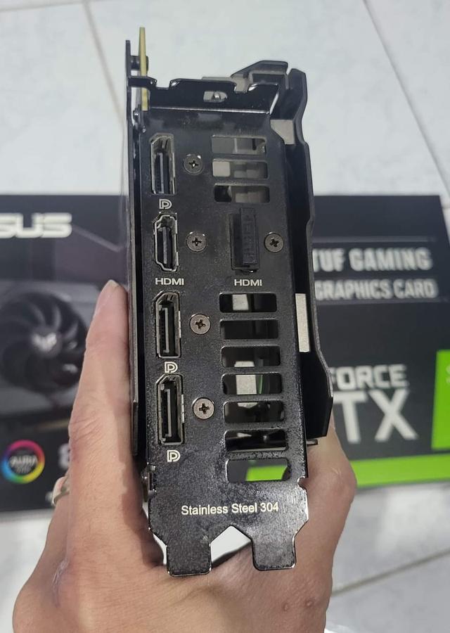 RTX 3070 TUF 8GB สภาพสวย  4