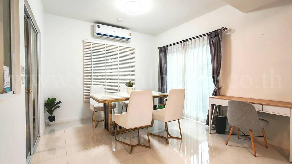 บ้านแฝด วิลลาจจิโอ เพชรเกษม - สาย 4 เฟอร์นิเจอร์ครบ พร้อมอยู่ 5