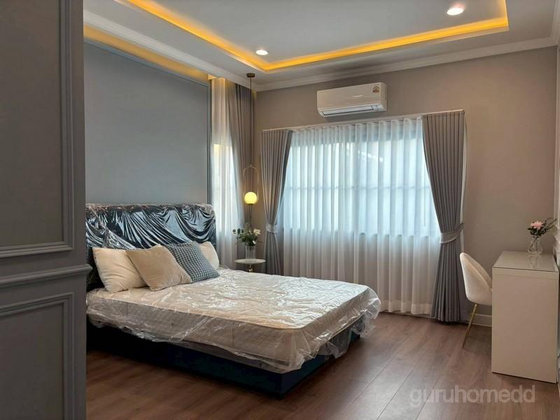 ให้เช่าบ้านเดี่ยว 2 ชั้น เศรษฐสิริ บางนา สุวรรณภูมิ ขนาด 90 ตรว 5นอน 6น้ำ FULLY Furnished ใกล้สนามบินสุวรรณภูมิ - ghd000 3