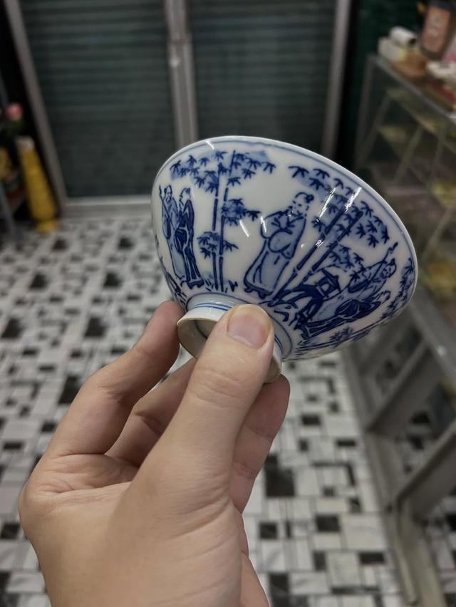 ถ้วยเซรามิก ลายคราม  2