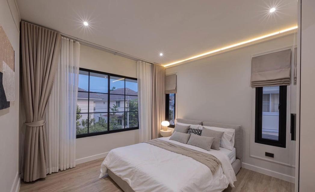 ✨ บ้านเดี่ยวรีโนเวทใหม่ 4 นอน 210 ตรม. 46,500.-/เดือน ในโครงการปลอดภัยสูง ทักเลย! 🏡 6