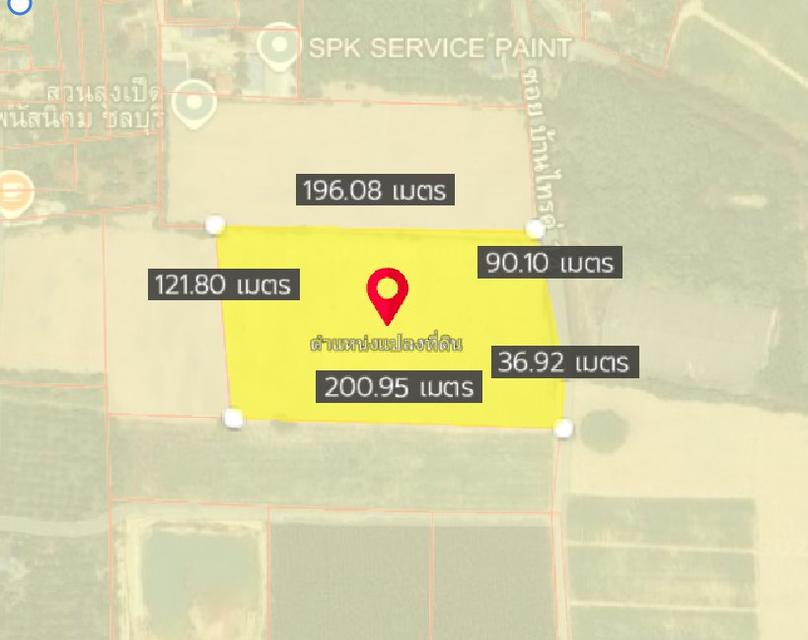 ขายที่ดินหนองเหียง 15 ไร่ บ้านไทรคู่ซอย14 ใกล้ถนนเส้น331-9กม. อ.พนัสนิคม จ.ชลบุรี 6