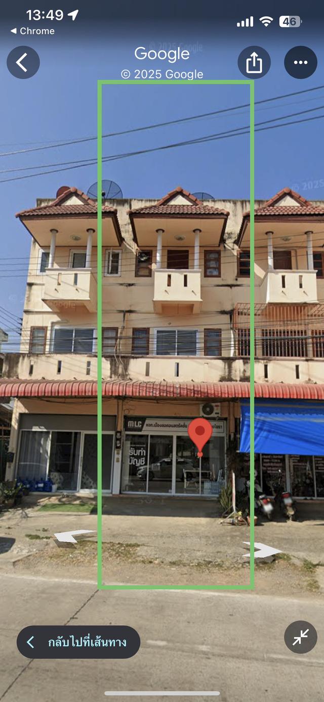 ตึกแถว 3 ชั้น จอดรถ 2 คัน 3 ห้องนอน 3 ห้องน้ำ 1