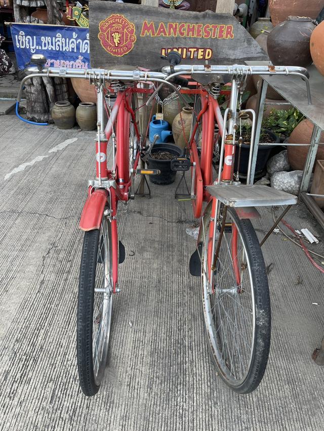 จักรยานไปรษณีย์ญี่ปุ่น จักรยานไปรษณีย์โบราณ สีแดง ตัวผู้ จักรยานส่งจดหมาย