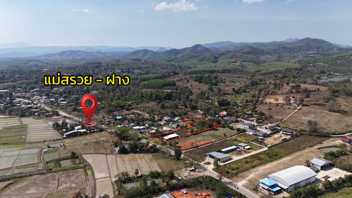 ขายที่ดินศักยภาพสูง ติดทางหลวง 109 อ.แม่สรวย เชียงราย พร้อมอาคารล้างรถ ใช้งานได้ทันที 6