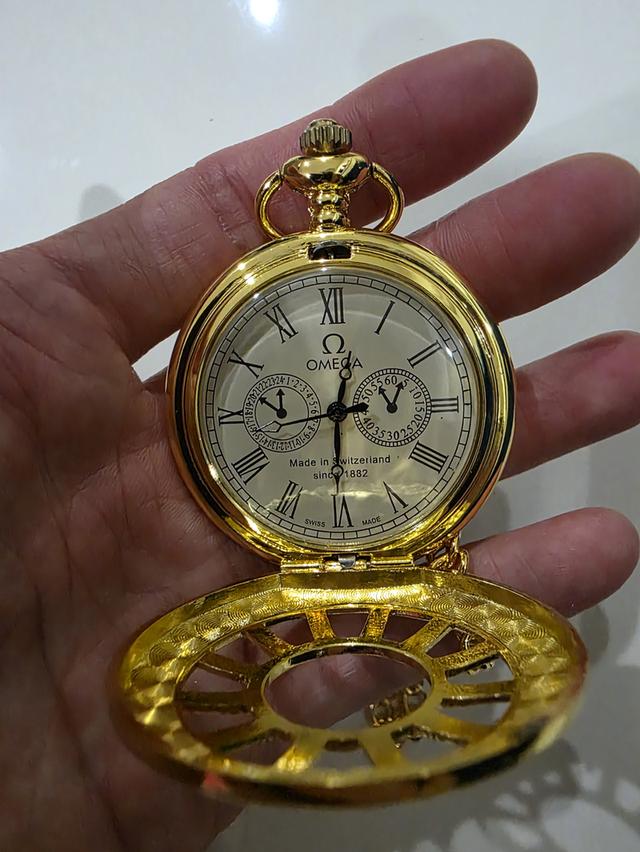 นาฬิกาพก ยี่ห้อ Omega โอเมก้า สวย ขายตามสภาพ พร้อมส่ง