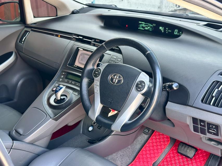 รหัสรถ PAT2052 Toyota Prius 1.8 Standard 2011 สีดำ รูปที่ 8