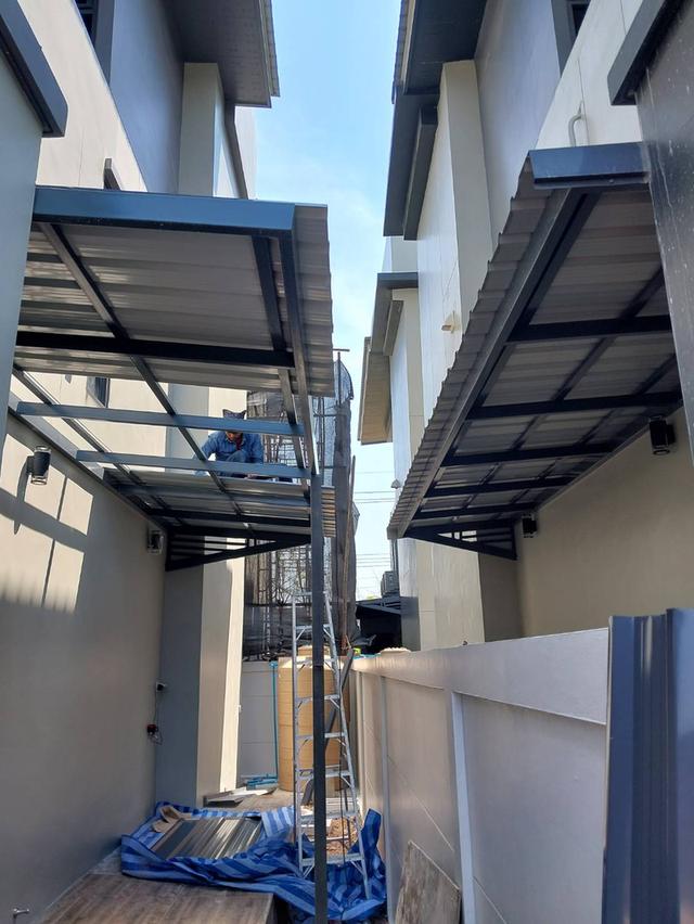 ต่อเติมโครงหลังคาบ้าน แบบโมเดิร์น รูปที่ 11